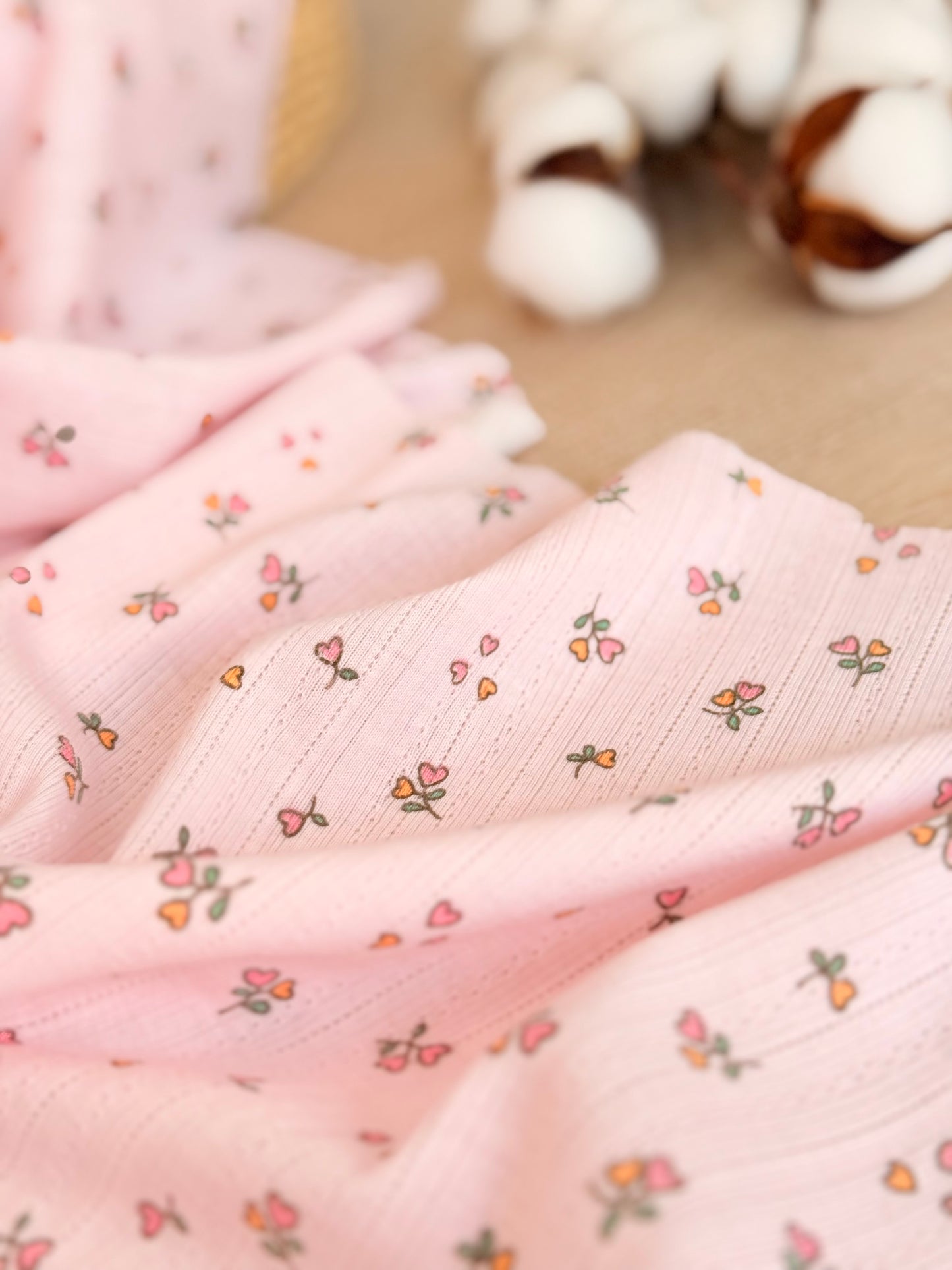 Printed Cotton Jersey Tiny Love