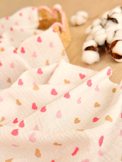 Muselina Hearts