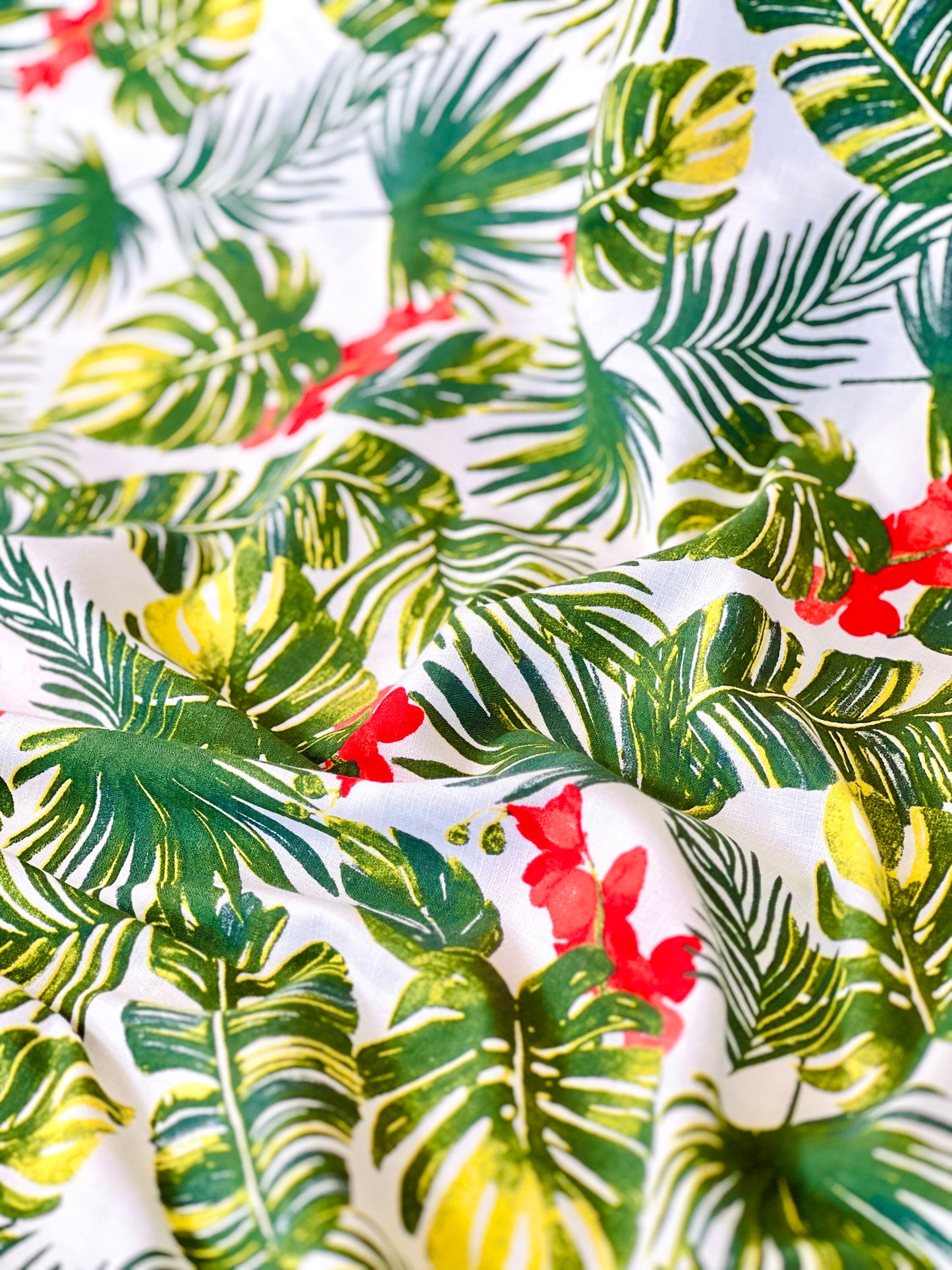 Printed Linen Hawaii Vibes