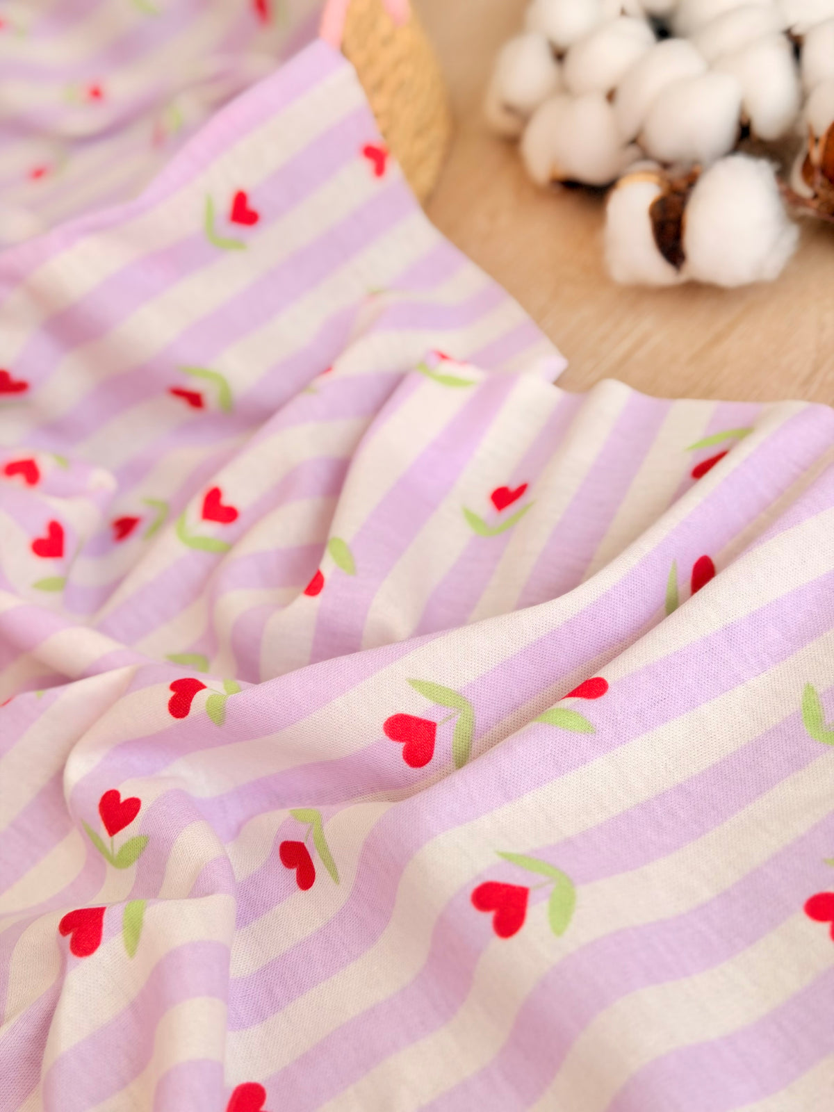 Interlock Tulip Stripes