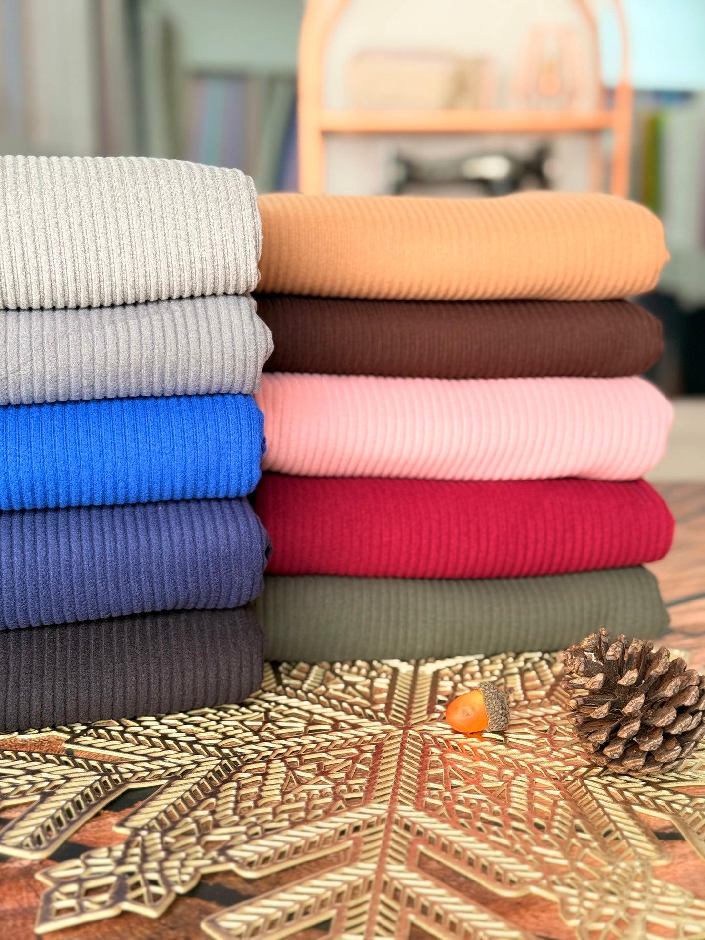 Knitted Sweater Cozy Rib