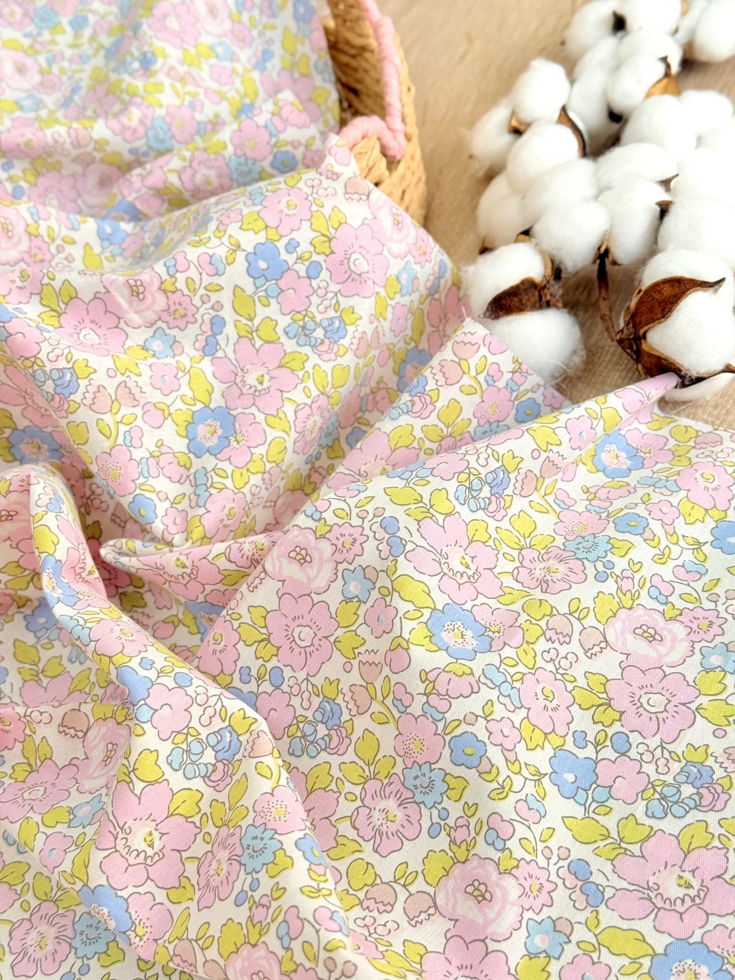 Cotton Twill Pastel Meadow