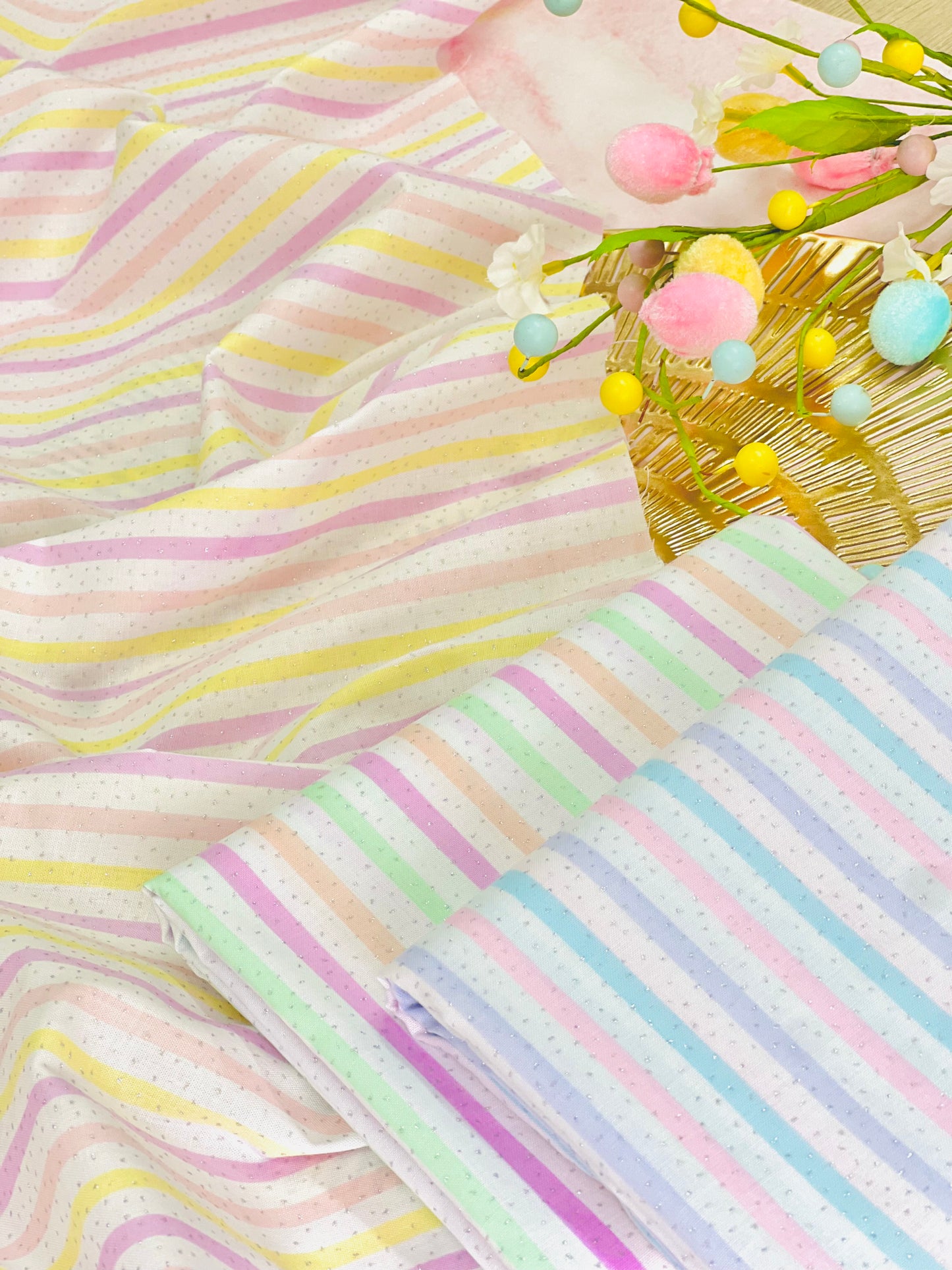 Printed Cotton Pastel Whispers