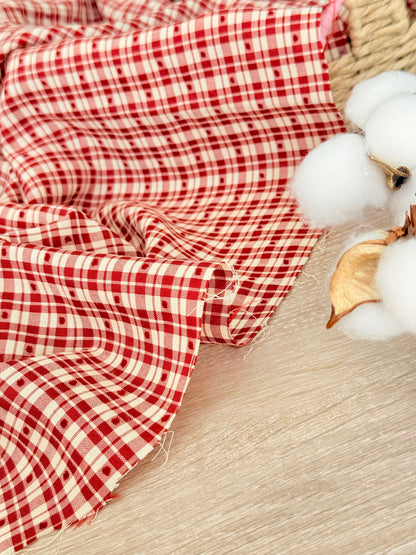 Plumeti Cotton Vichy | Algodón Plumeti