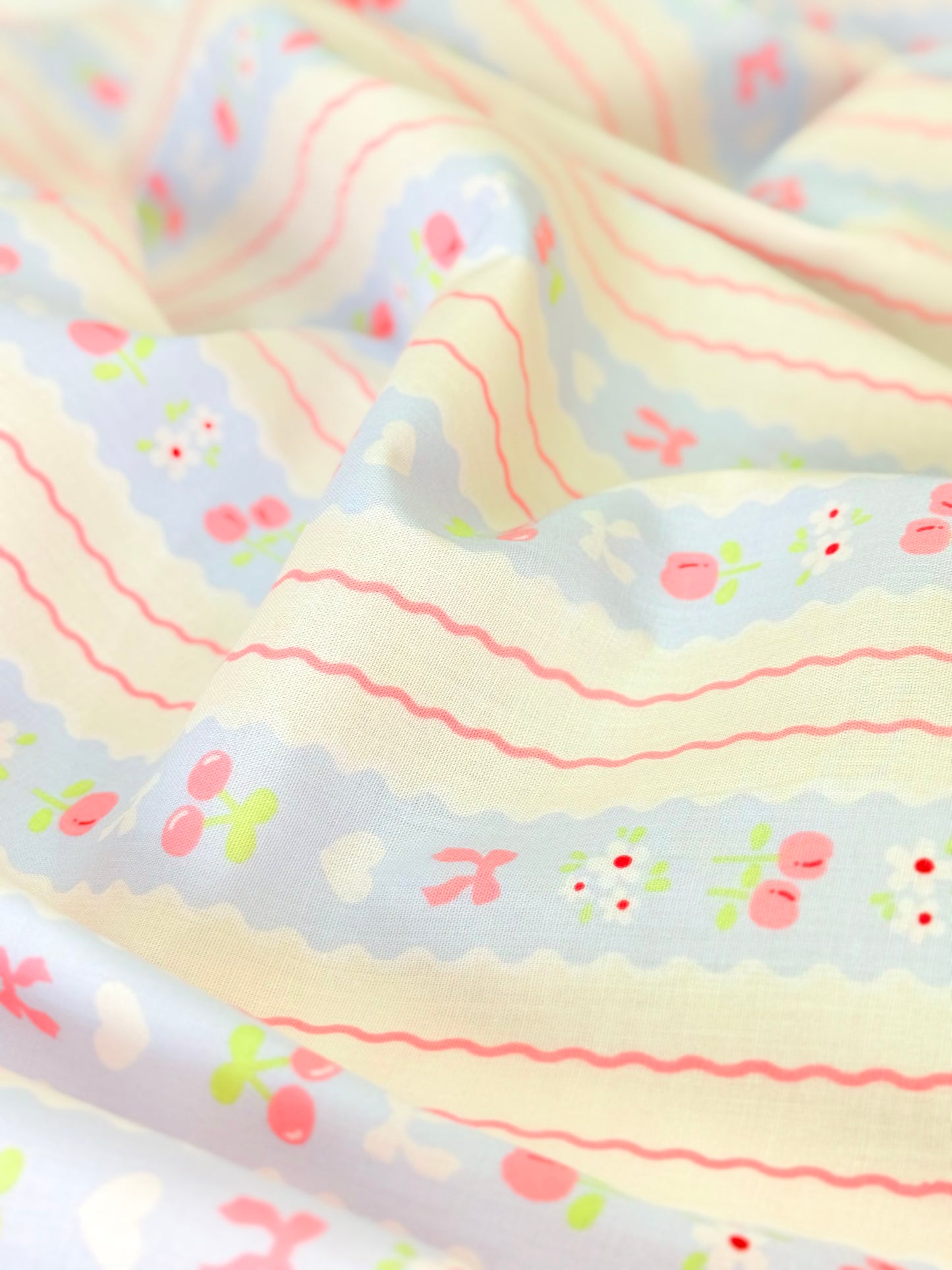 Printed Cotton Sweet Bows