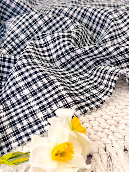 Printed Cotton Checks 02