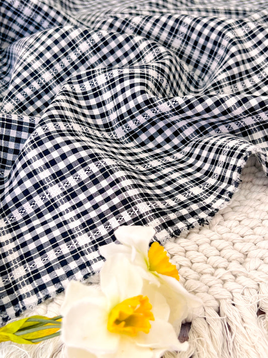 Printed Cotton Checks 02