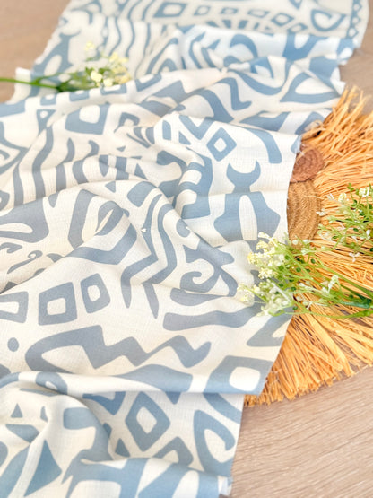 Printed Linen Sahara Flow