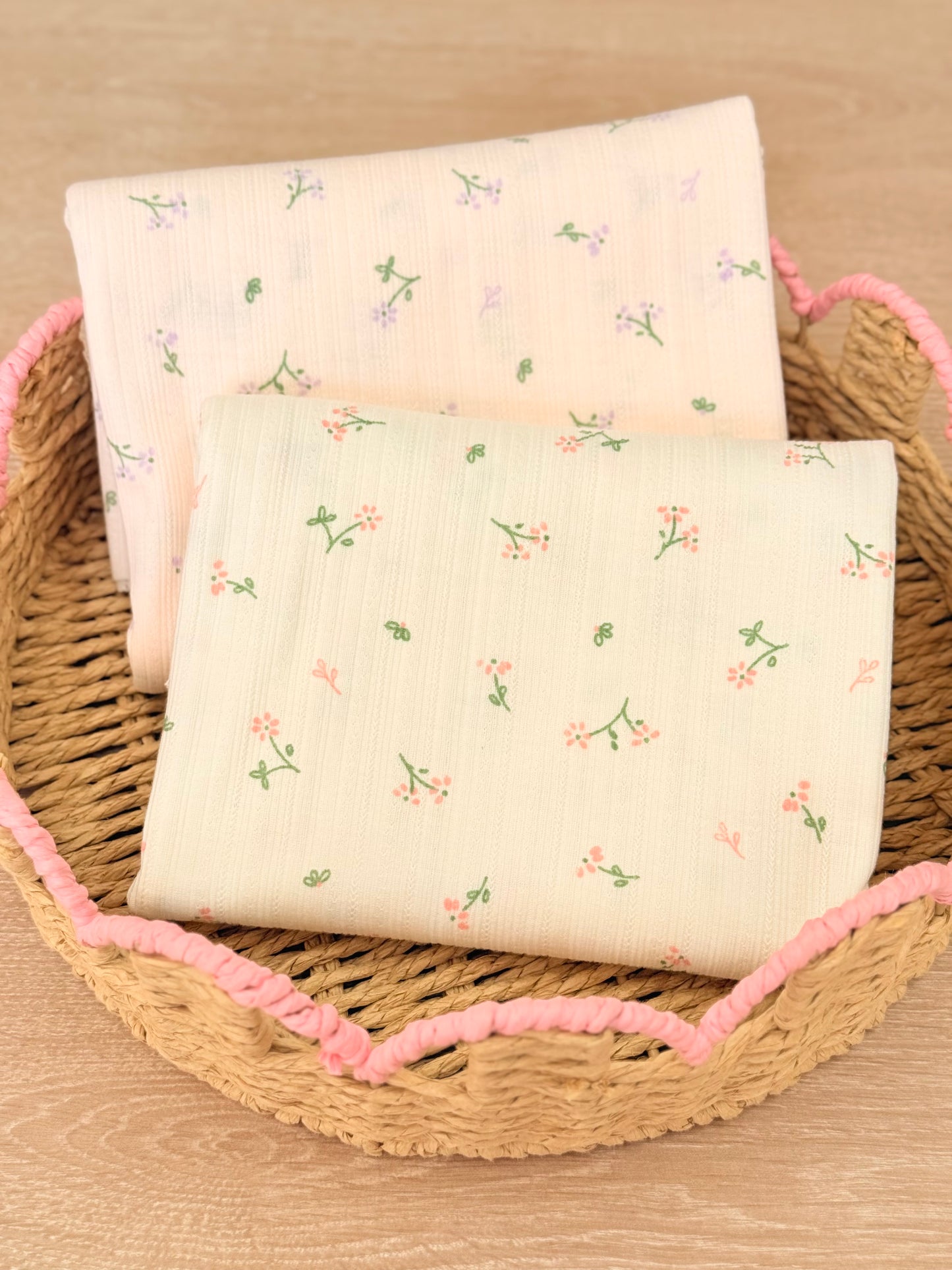 Printed Cotton Jersey Petite Meadow