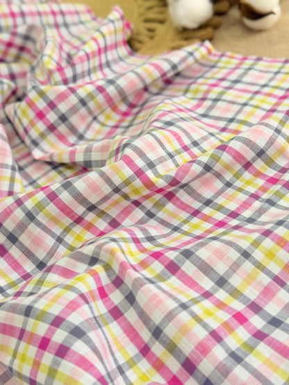Printed Cotton Checks 23