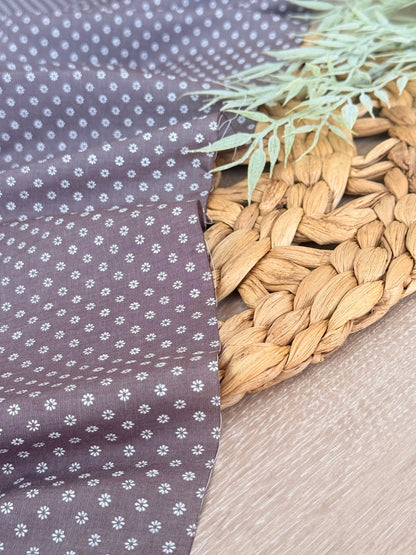 Printed Denim Meadow Dots