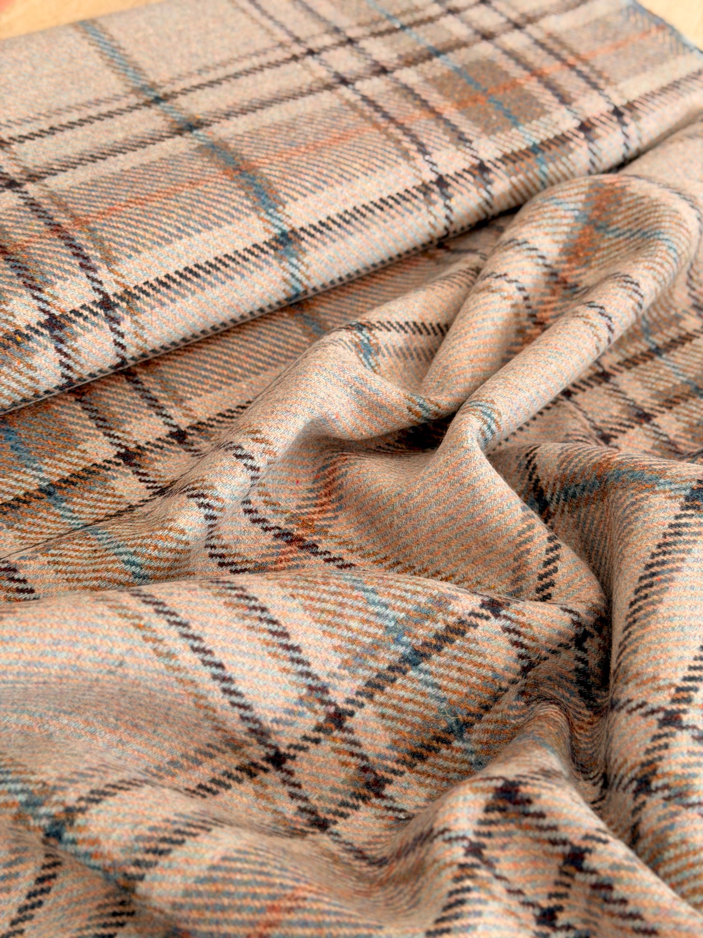 Paño de Lana Cambridge Plaid