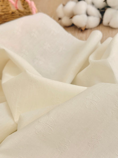 Embroidered Cotton Sprigs
