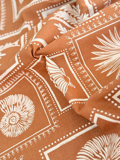 Printed Linen Palm Postcards