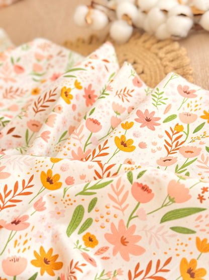 Cotton Twill Golden Bloom