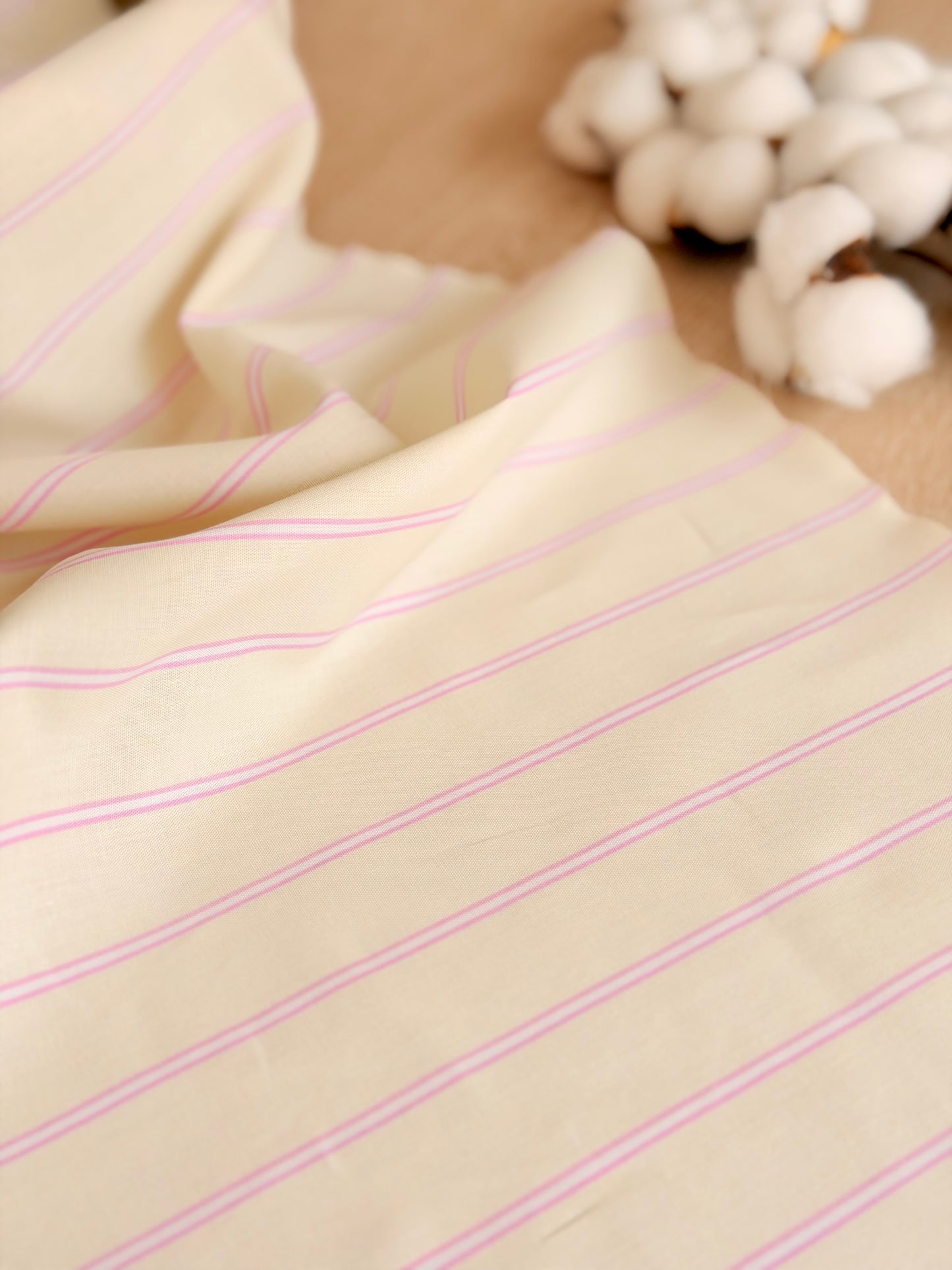 Printed Cotton Stripes 05