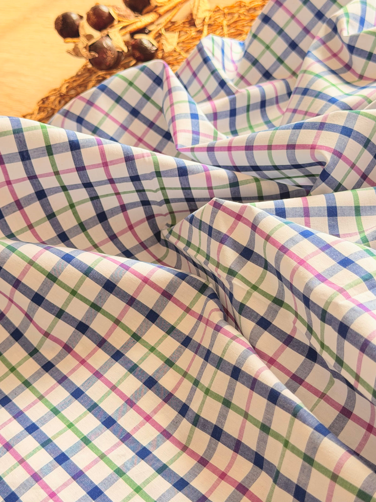 Printed Cotton Checks 37