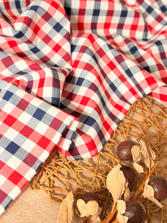 Printed Cotton Checks 38