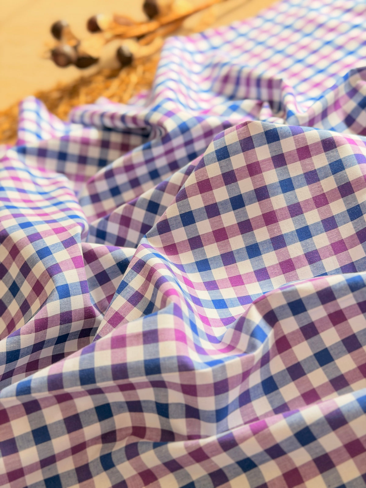 Printed Cotton Checks 39