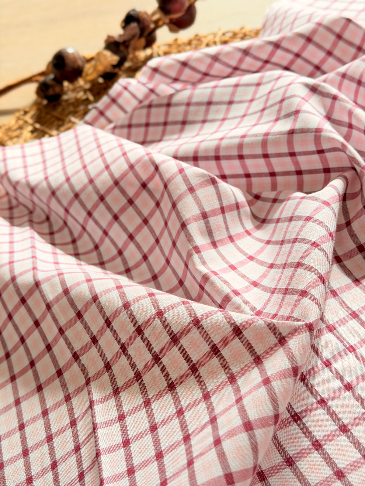 Printed Cotton Checks 42