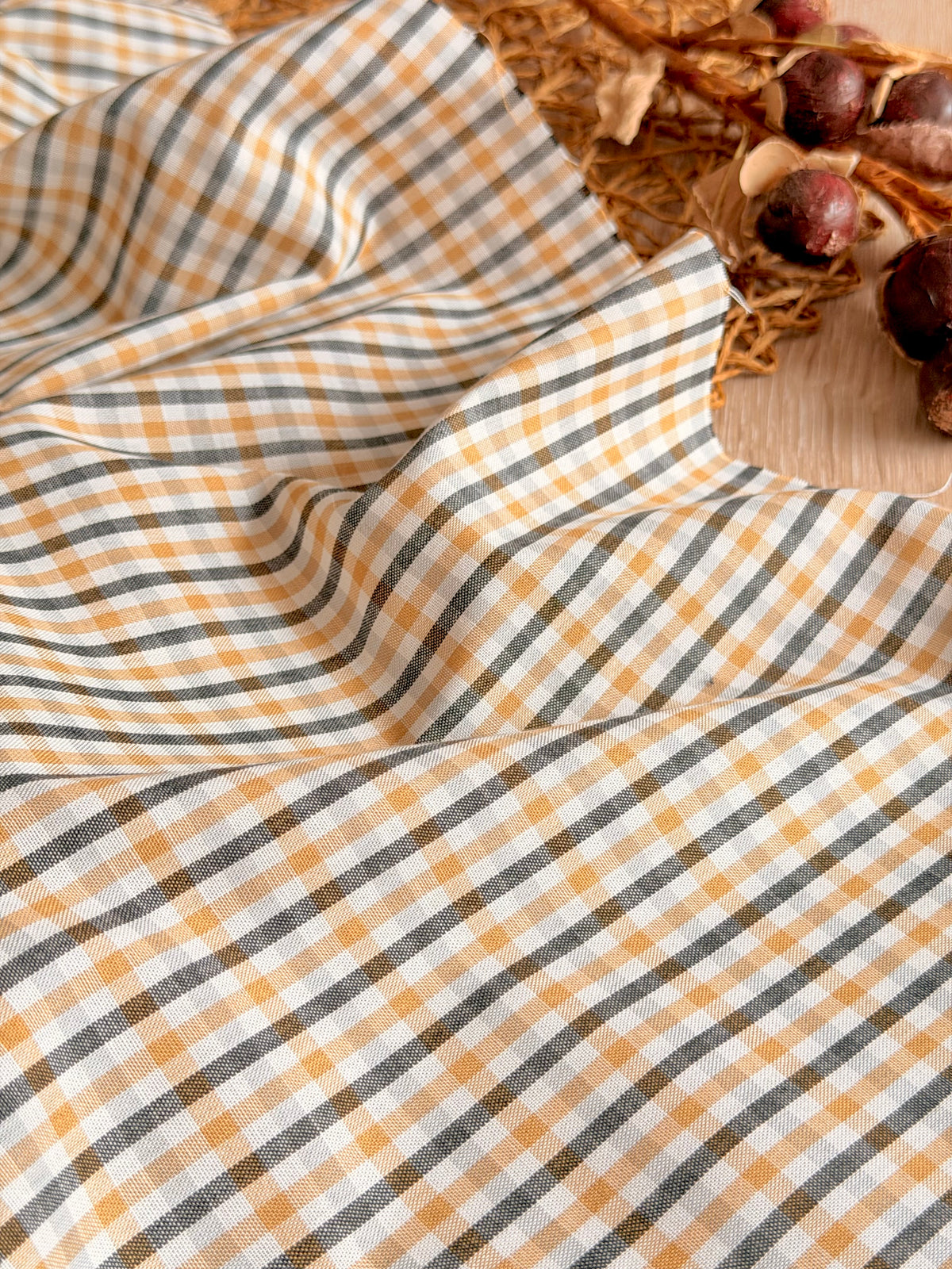 Printed Cotton Checks 42