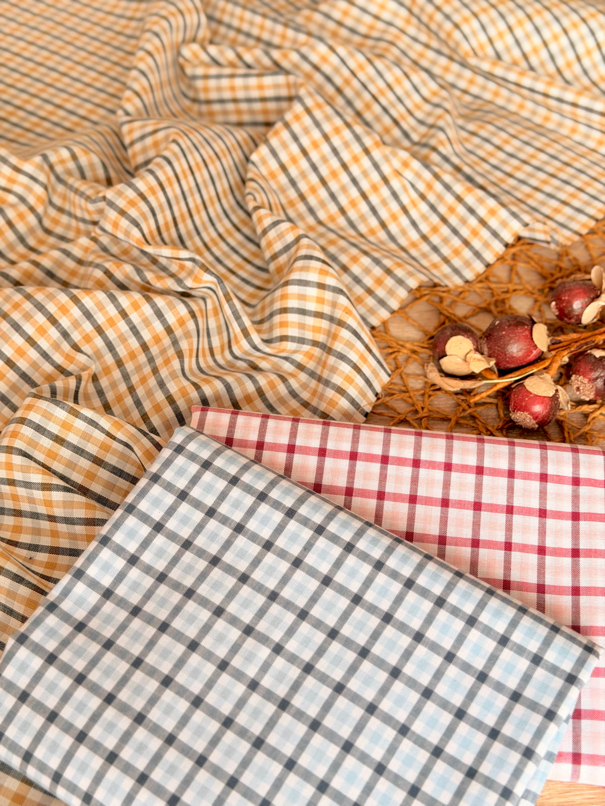 Printed Cotton Checks 42