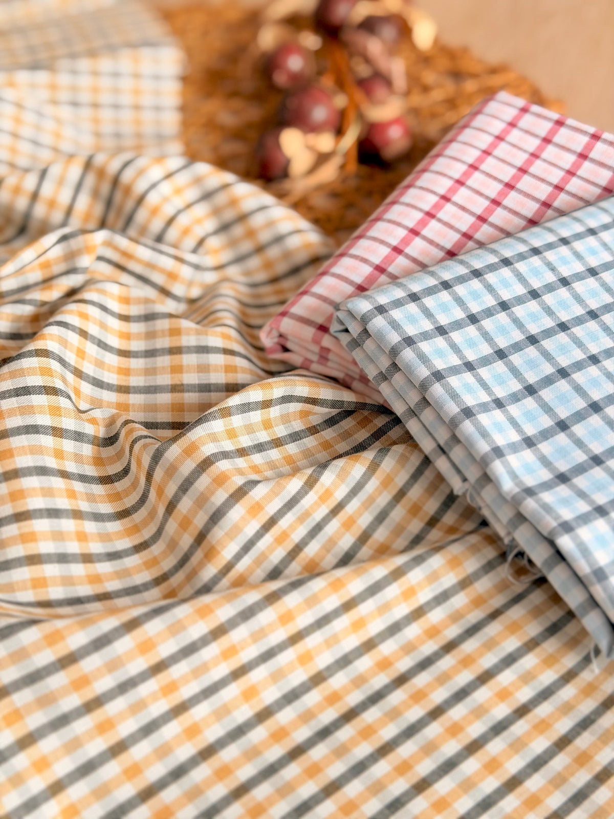 Printed Cotton Checks 42
