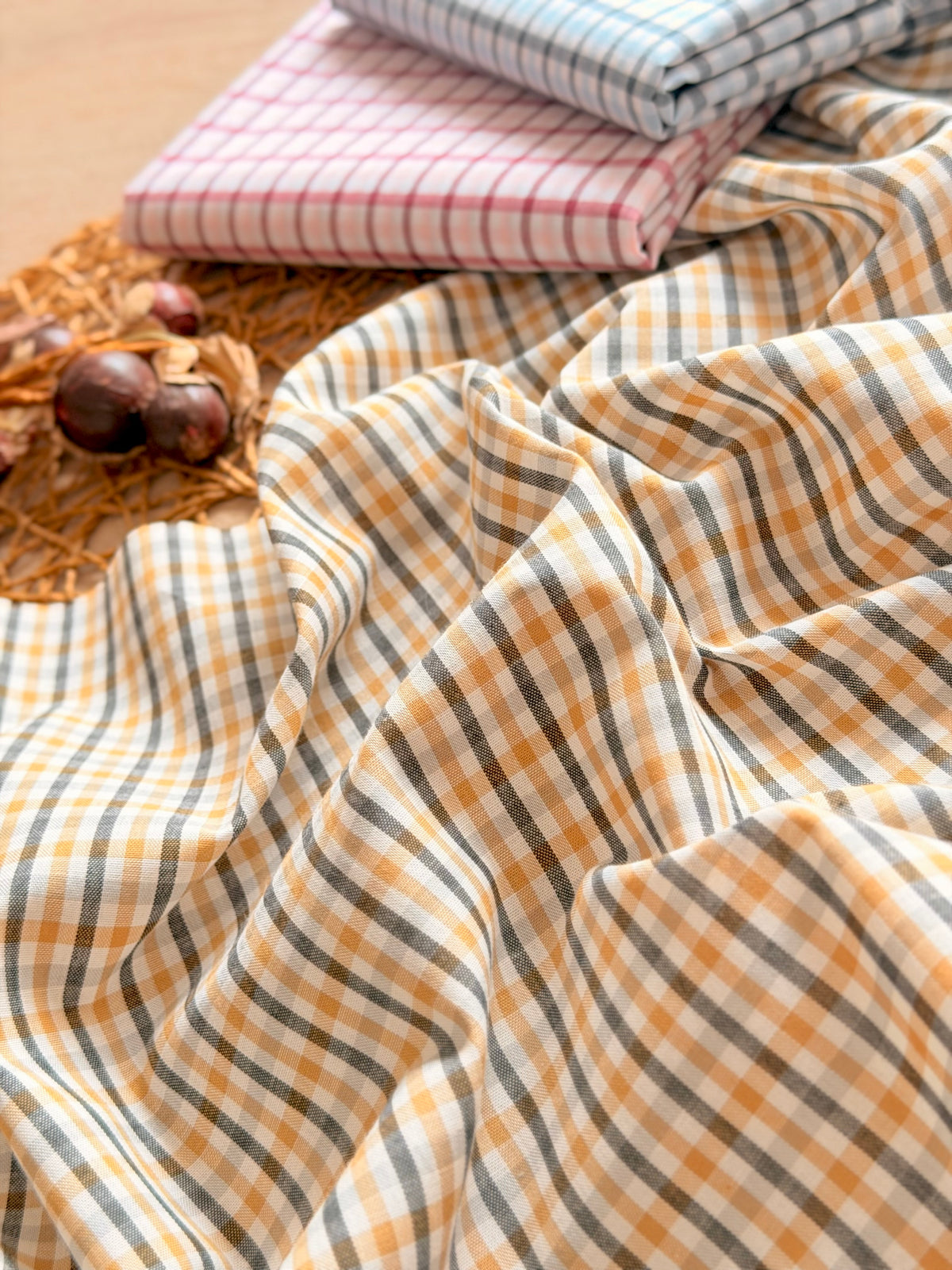 Printed Cotton Checks 42