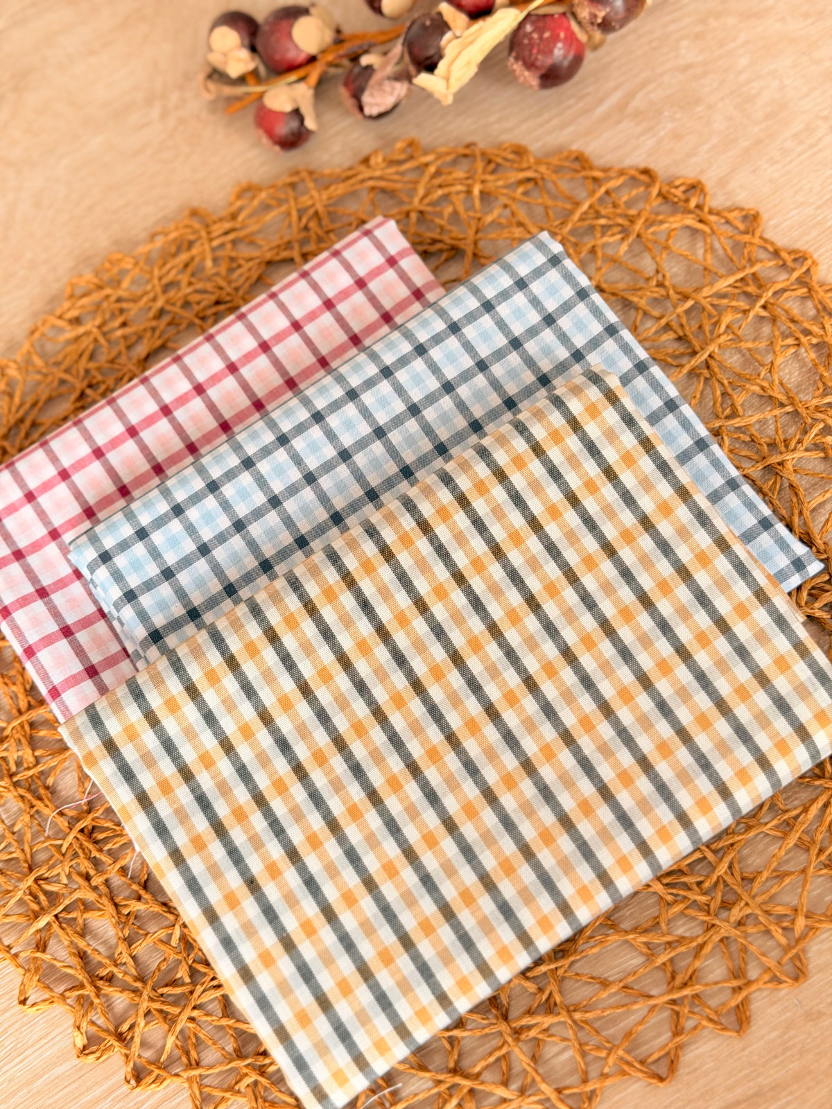 Printed Cotton Checks 42
