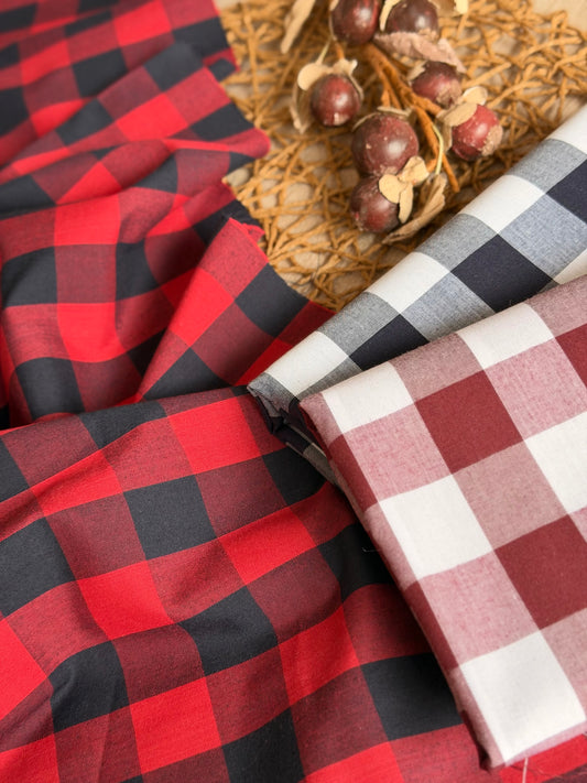 Printed Cotton Checks 43