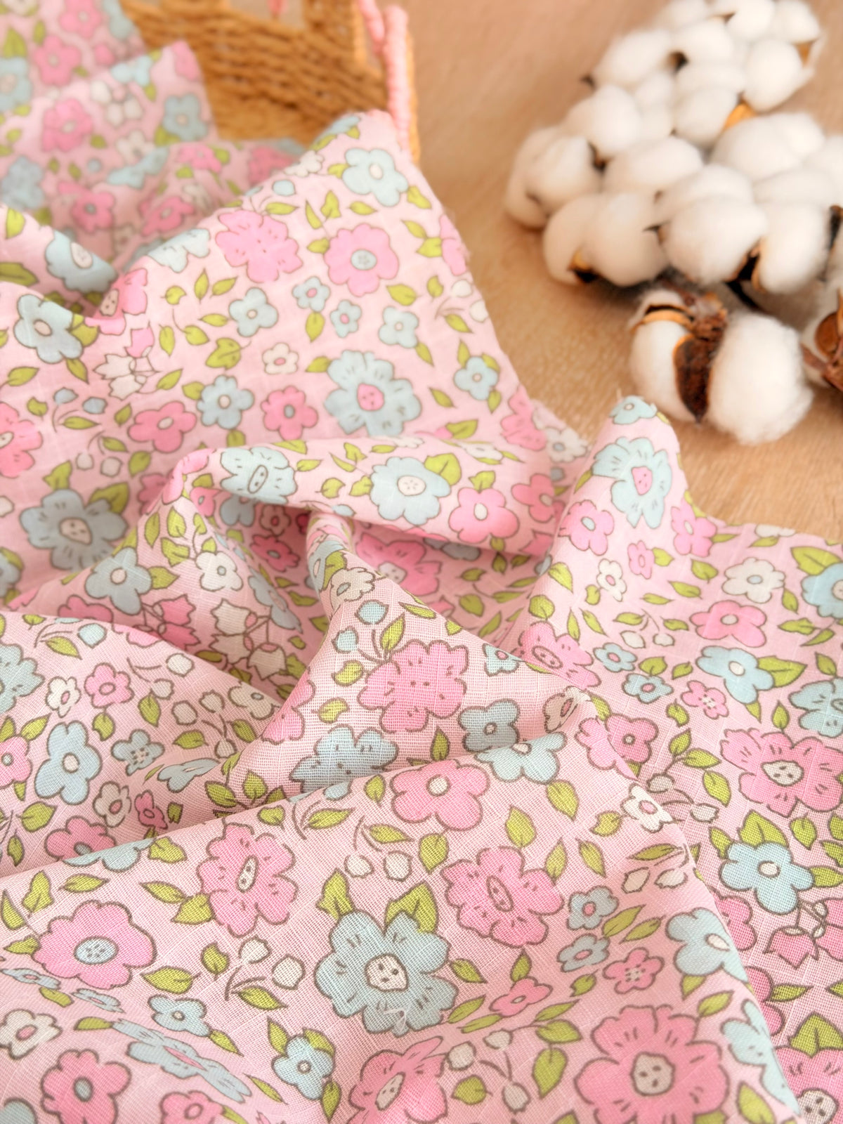 Muselina Pastel Meadow
