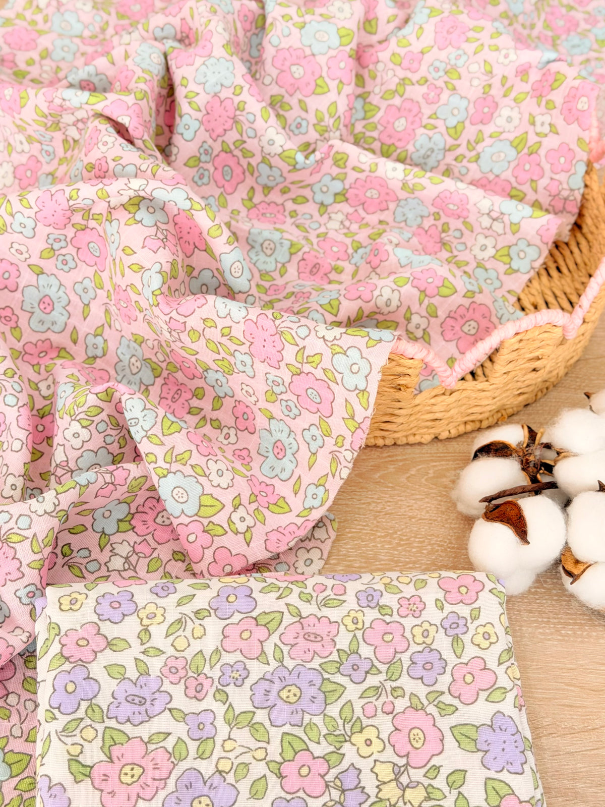 Muselina Pastel Meadow