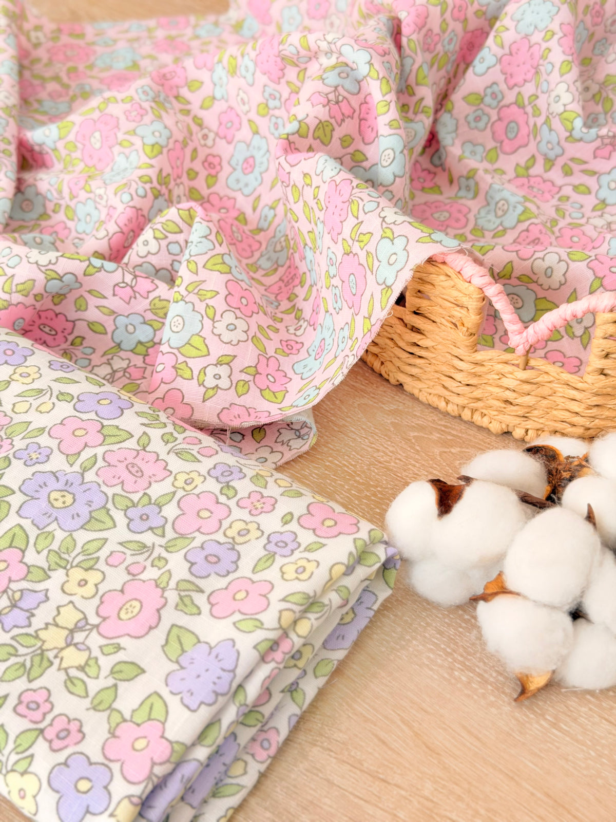 Muselina Pastel Meadow