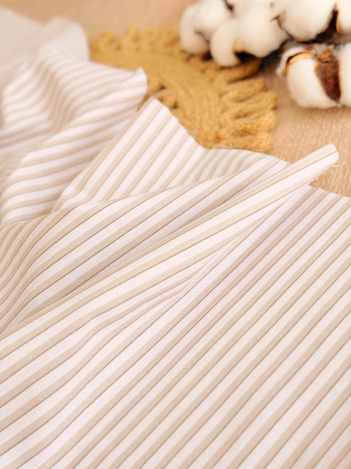 Printed Cotton Stripes 07