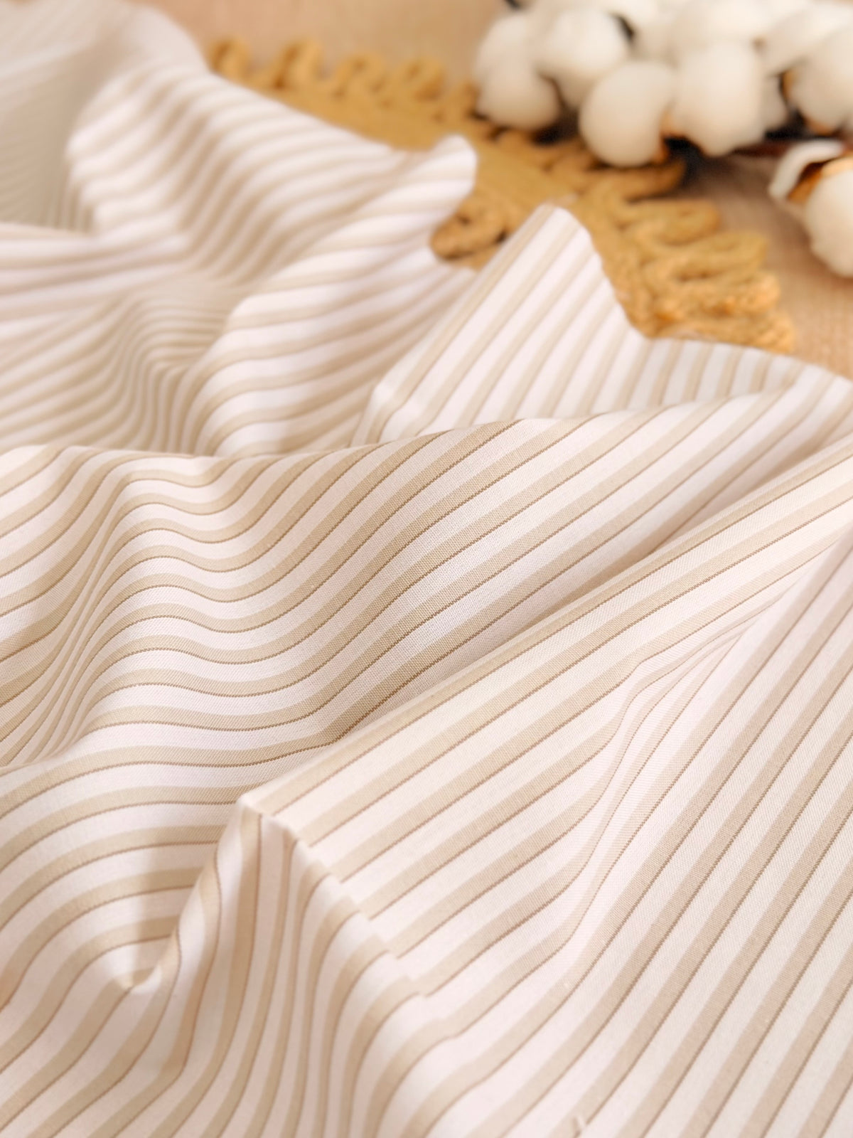 Printed Cotton Stripes 07