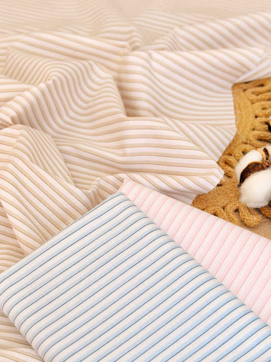 Printed Cotton Stripes 07