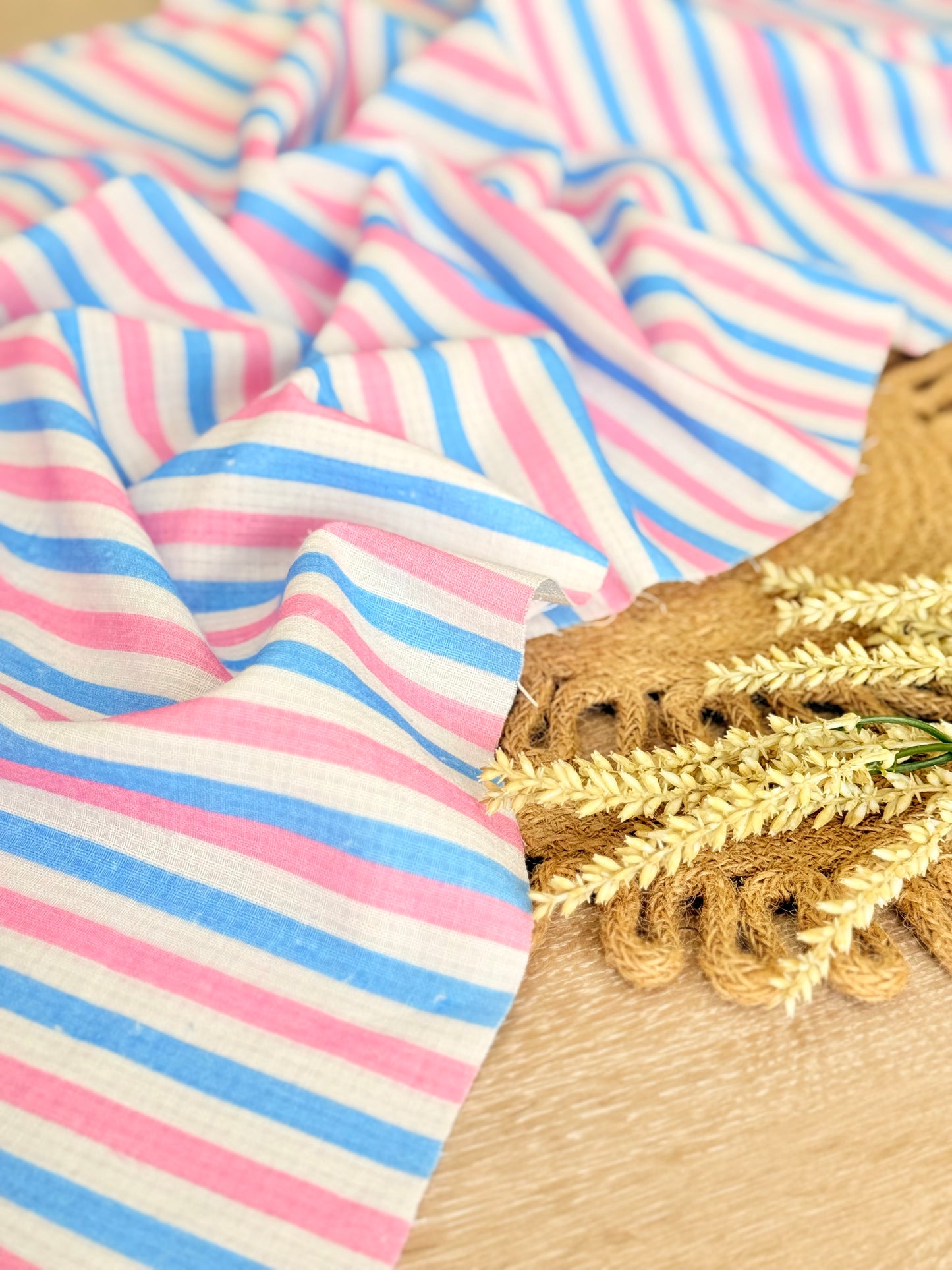 Printed Linen Stripes 18