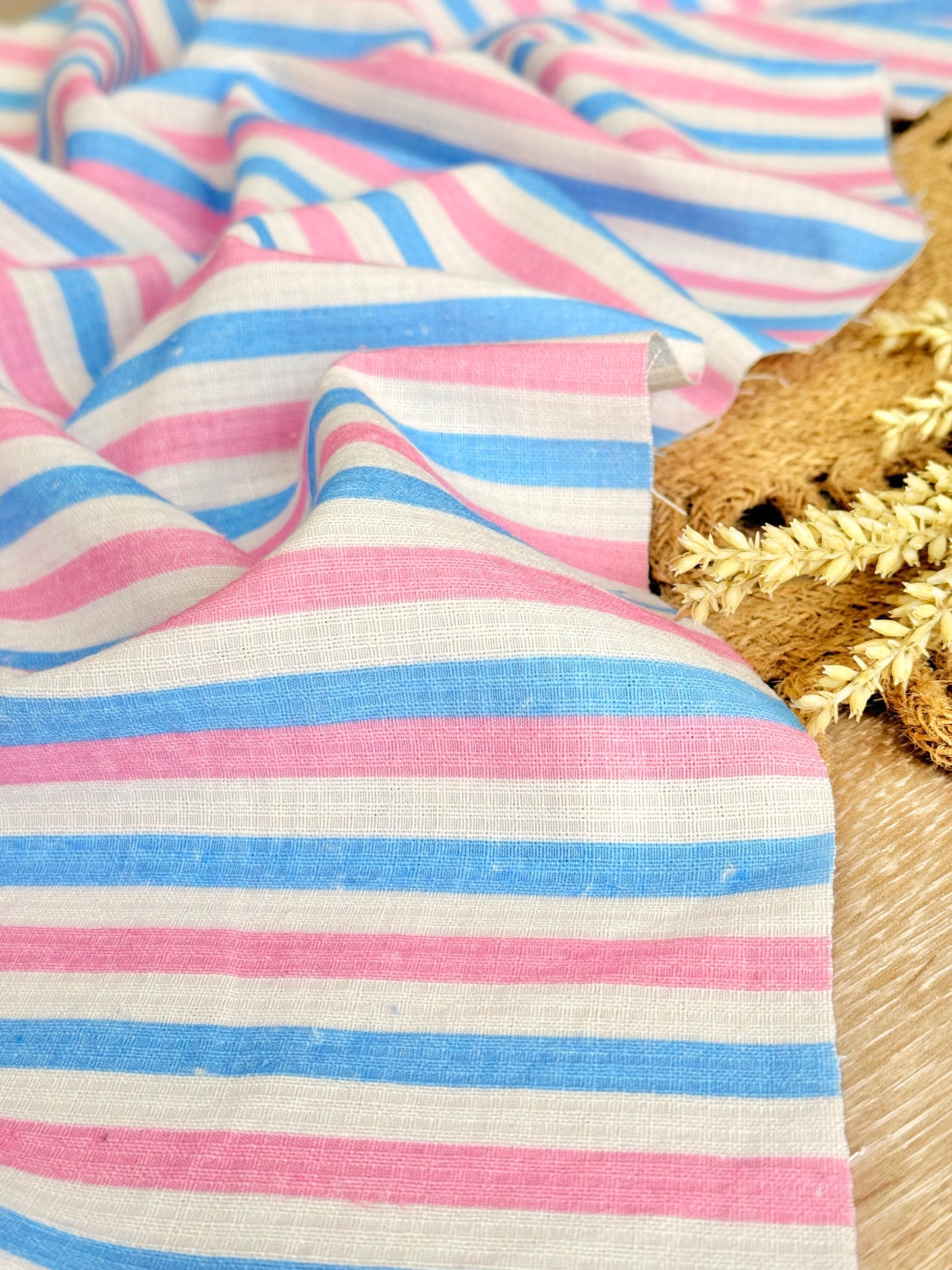 Printed Linen Stripes 18