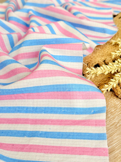 Printed Linen Stripes 18