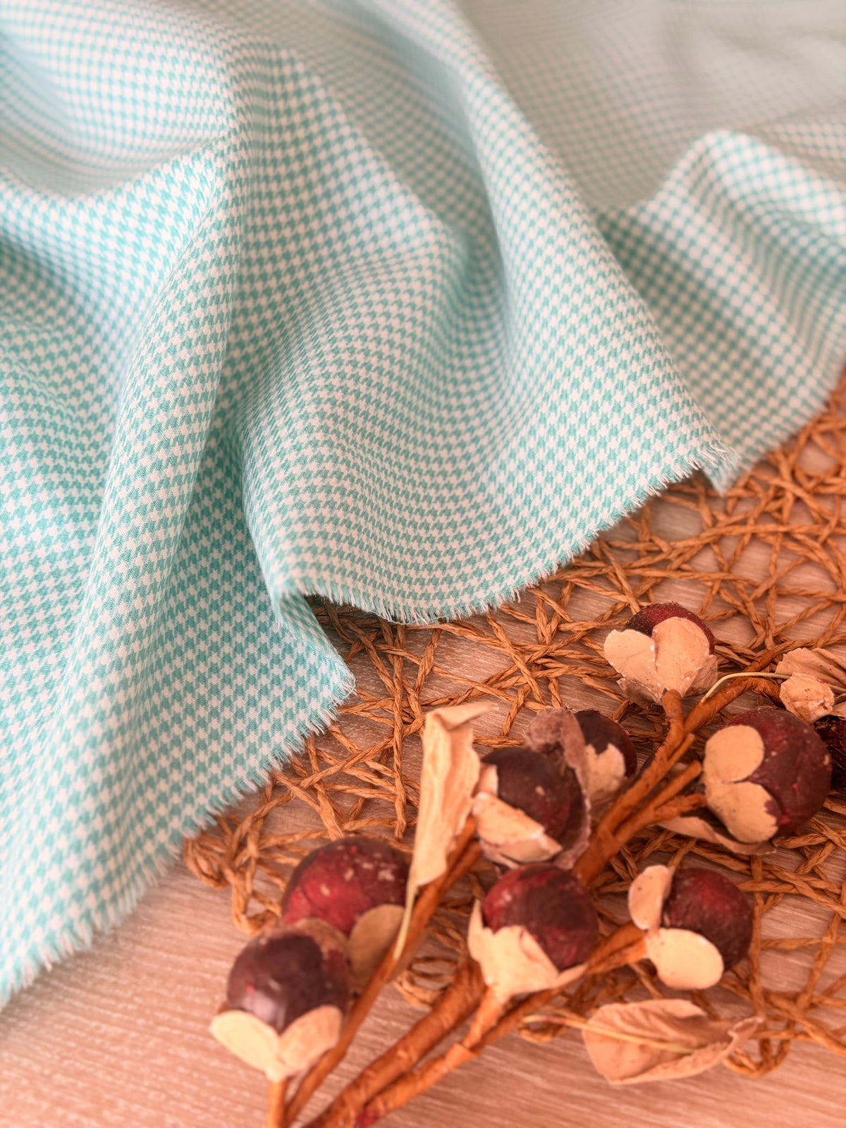 Lana Colorful Houndstooth