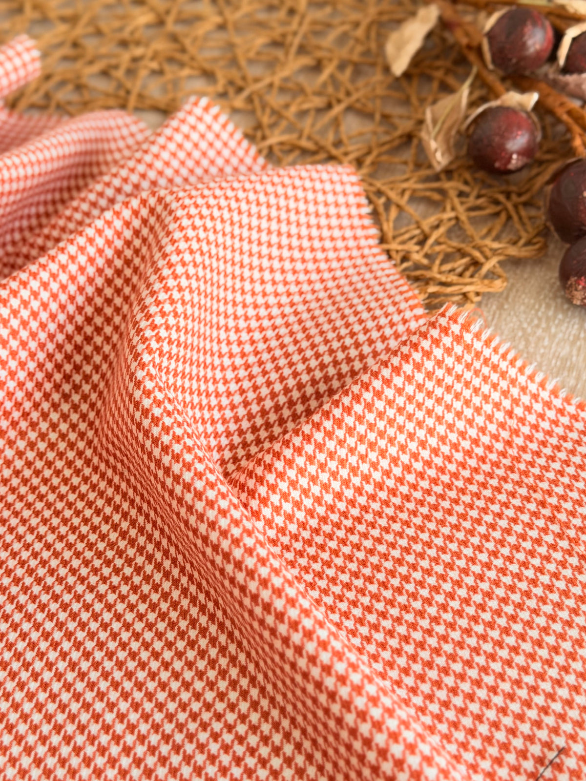 Lana Colorful Houndstooth