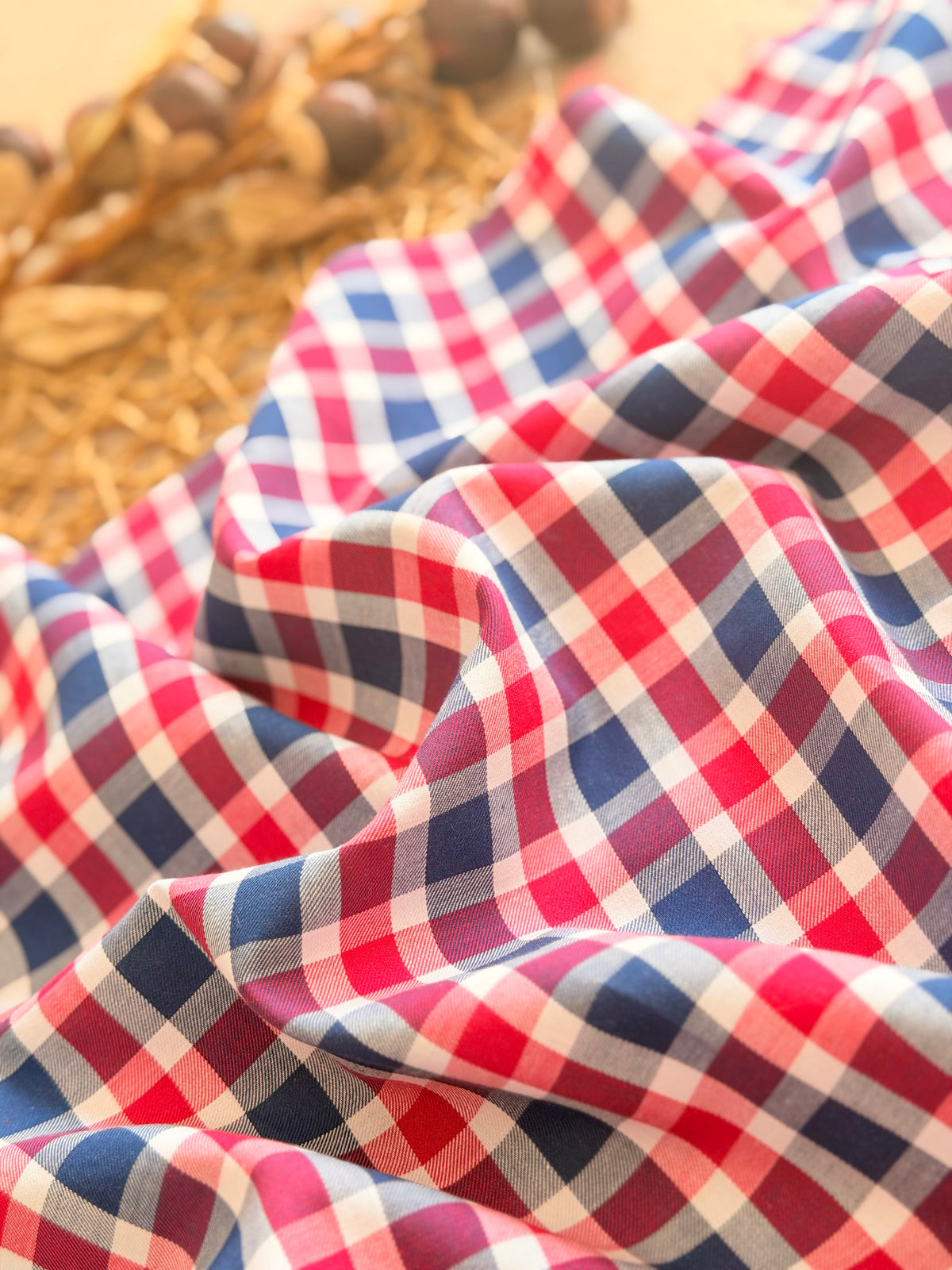 Printed Cotton Checks 33