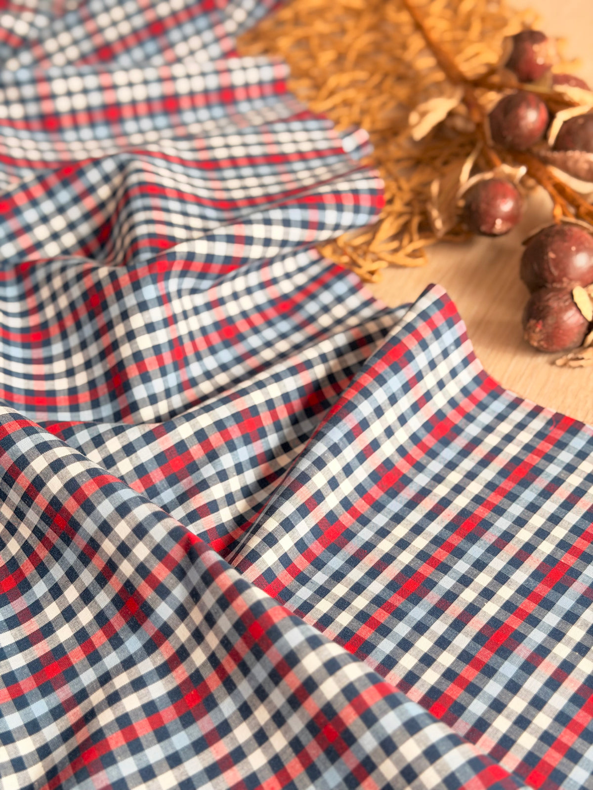 Printed Cotton Checks 35