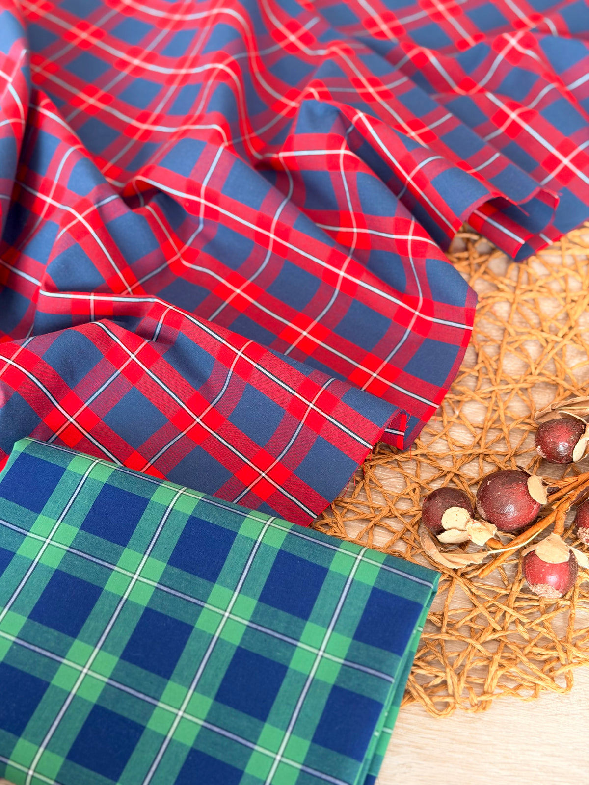 Printed Cotton Checks 36