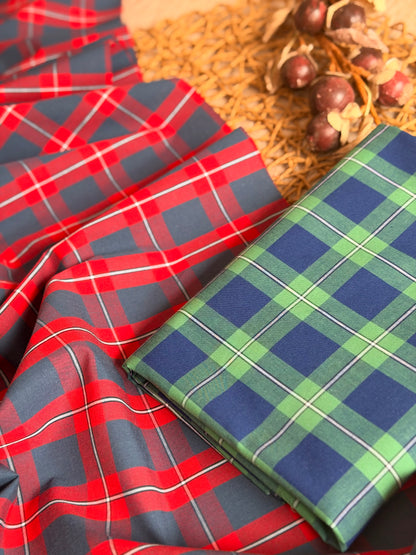 Printed Cotton Checks 36