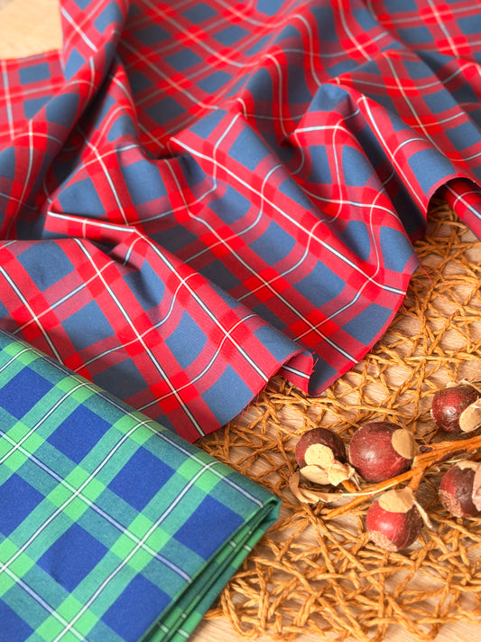 Printed Cotton Checks 36