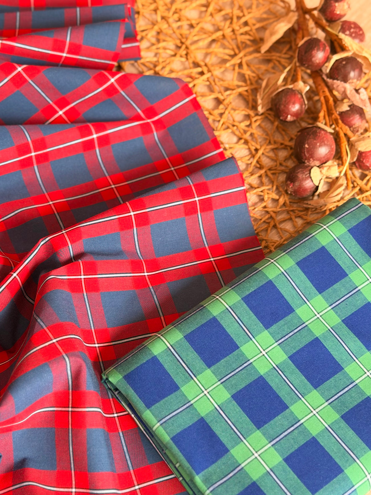 Printed Cotton Checks 36