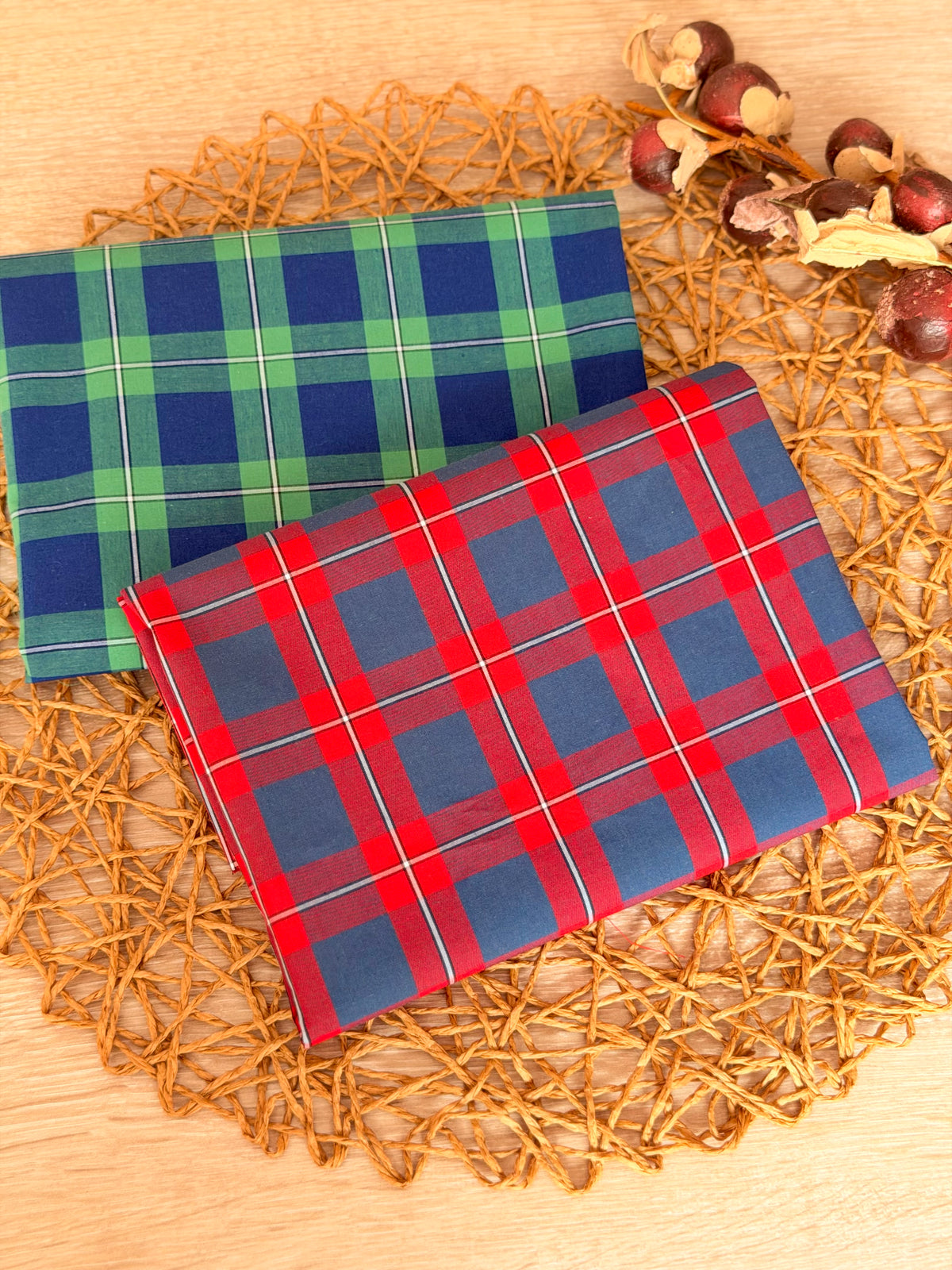 Printed Cotton Checks 36