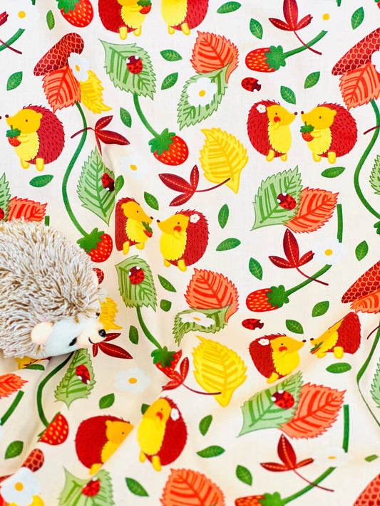 Cotton Twill Hedgehog