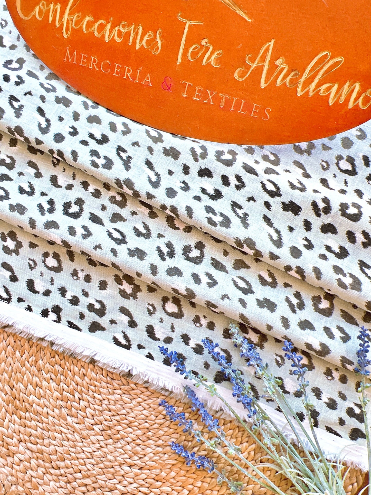 Printed Linen Jaguar